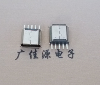 太原Micro USB接口 母座B型5p引脚焊线无后背