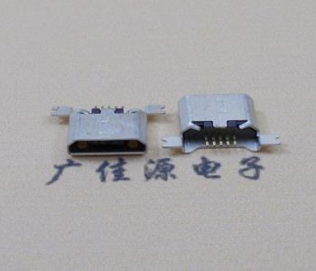 太原MK USB B Type 沉板0.9母座后两脚SMT口不卷边