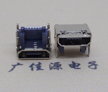 太原MICRO USB 5P母座 SMT垫高 L=4.15双壳