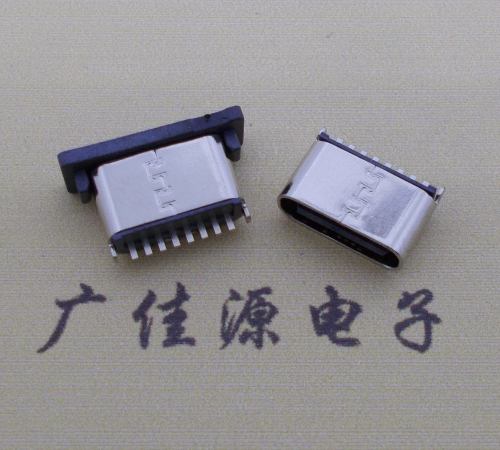 太原连接器TYPE-C8P母座直立式插座H=5.0mm