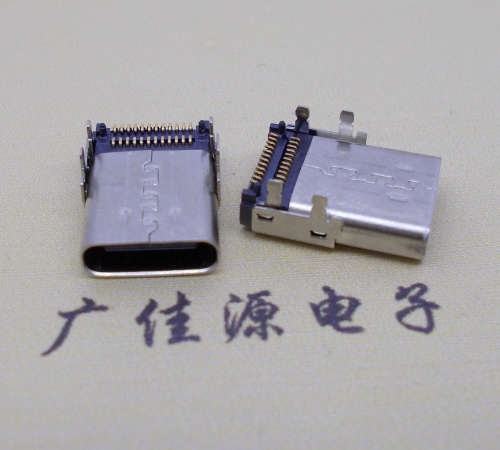 太原板上型Type-C24P母座双排SMT贴片连接器