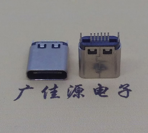 太原type-c16p母座,夹板式type-c16p接口连接器